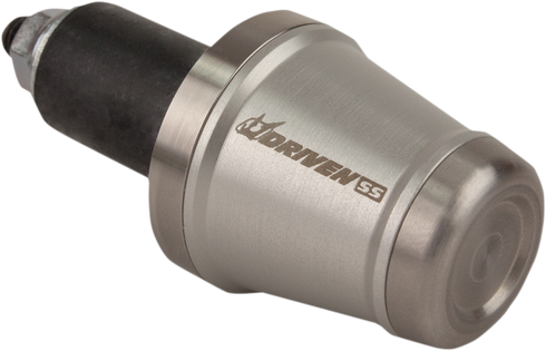 DRIVEN RACING Stainless Steel Handlebar End Weight - Silver DBEW-SS-SL