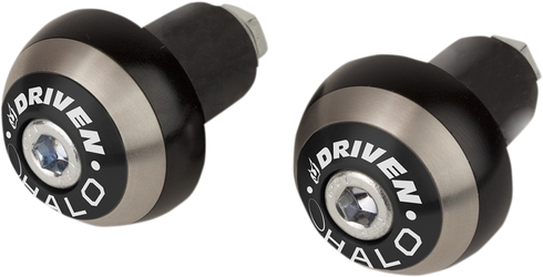 DRIVEN RACING Halo Handlebar End - Black DHBEW-BK