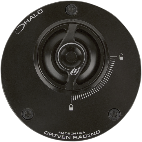 DRIVEN RACING Fuel Cap - Halo - Black DHFC-BK