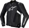 ALPINESTARS Missile v3 Leather Jacket - Black/White - US 44 / EU 54 3100125-12-54
