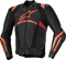 ALPINESTARS Missile v3 Ignition Leather Jacket - Black/Red Fluo/Dark Red - US 40 / EU 50 3100325-1365-50