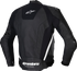 ALPINESTARS Missile v3 Leather Jacket - Black/White - US 40 / EU 50 3100125-12-50