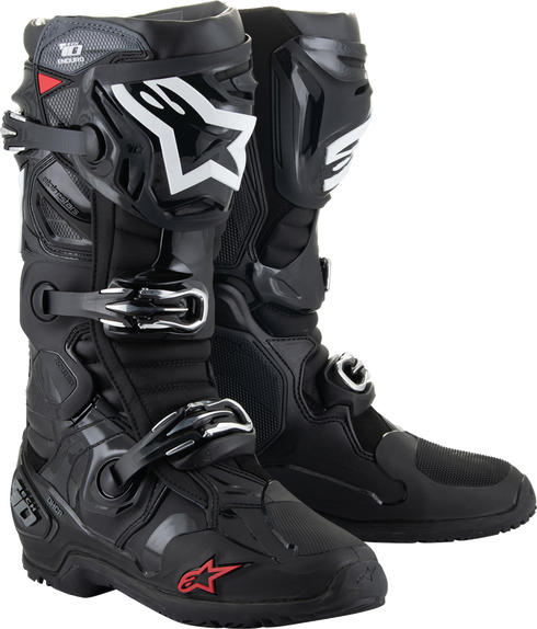 ALPINESTARS Tech 10 Enduro Boots - Black - US 9 / EU 43 2010025-10-9