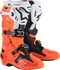 ALPINESTARS Tech 10 Enduro Boots - Fluorescent Orange/Black/White - US 14 / EU 49.5 2010025-4512-14