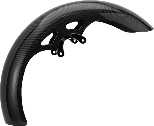 ARLEN NESS Carbon Fiber Front Fender - Wrapper - 19" - FLT '24-'25 210-028