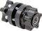 ARLEN NESS Front Hub - Cartridge - Black - Kit - Softail Standard/Street Bob 71-654
