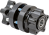 ARLEN NESS Front Hub - Cartridge - Black - Kit - Softail Standard/Street Bob 71-654