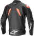 ALPINESTARS GP Plus R v4 Airflow Leather Jacket - Black/Red Fluo/White - US 42 / EU 52 3100624-1321-52
