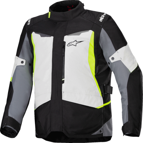 ALPINESTARS ST-1 WP Jacket - Ice Gray/Black/Yellow Fluo - Medium 3200625-9145-M