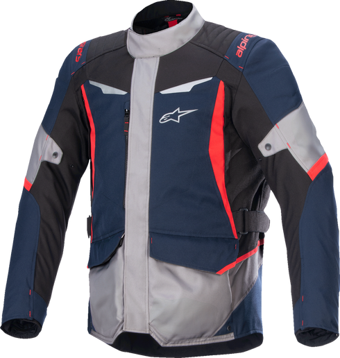 ALPINESTARS ST-1 WP Jacket - Dark Blue/Black/Bright Red - 3XL 3200625-7093-3XL