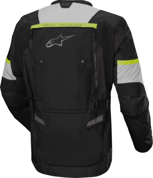 ALPINESTARS Bogota Pro Drystar? Jacket - Dark Black/Ice Gray/Yellow Fluo - Small 3207023-1381-S