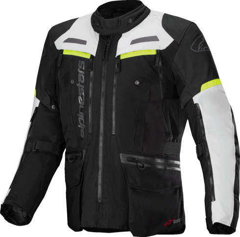 ALPINESTARS Bogota Pro Drystar? Jacket - Dark Black/Ice Gray/Yellow Fluo - Medium 3207023-1381-M
