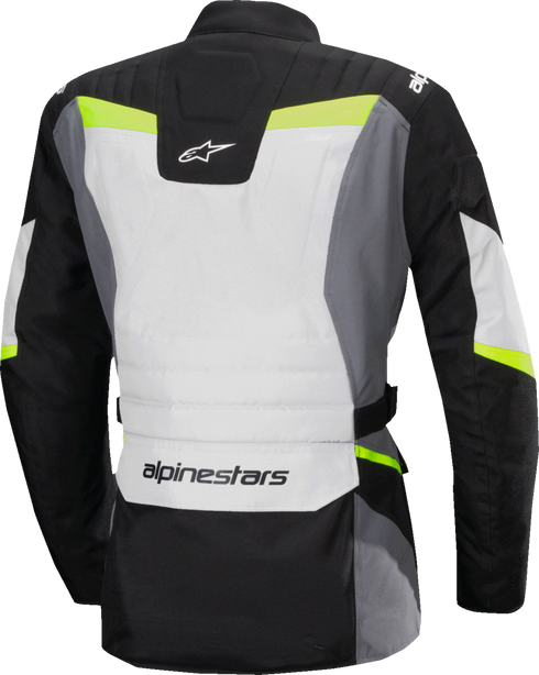 ALPINESTARS Stella ST-1 Waterproof Jacket - Ice Gray/Black/Yellow Fluo - Large 3210325-9145-L