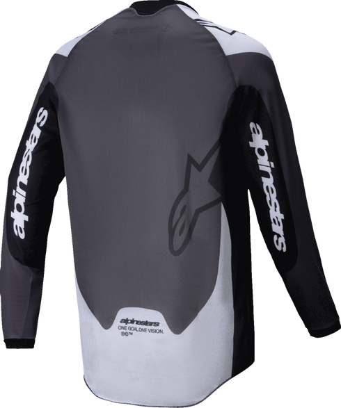 ALPINESTARS Pro-Dura Long-Sleeve Jersey - Black/Magnet White - Small 3760125-1417-S
