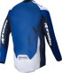 ALPINESTARS Pro-Dura Long-Sleeve Jersey - Navy/Bright Blue/White - Small 3760125-7174-S