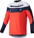 ALPINESTARS Pro-Dura Long-Sleeve Jersey - Navy/Hot Orange/White - Small 3760125-7162-S