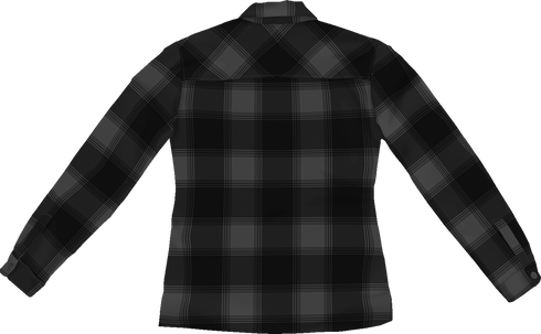 ICON Women's Fallblock CX Flannel Jacket - Black - 2XL 2822-1674