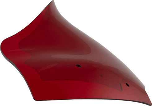 KLOCK WERKS Kolor Flare™ Windshield - 10" - Red - FLTR KWW-01-0715