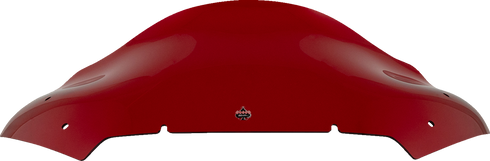 KLOCK WERKS Kolor Flare™ Windshield - 10" - Red - FLTR KWW-01-0715