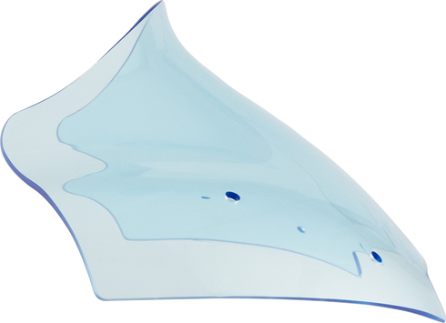 KLOCK WERKS Kolor Flare™ Windshield - 10" - Blue Ice - FLTR KWW-01-0714