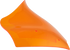KLOCK WERKS Kolor Flare™ Windshield - 10" - Orange - FLTR KWW-01-0716