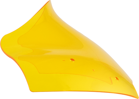 KLOCK WERKS Kolor Flare™ Windshield - 10" - Yellow - FLTR KWW-01-0717