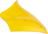 KLOCK WERKS Kolor Flare™ Windshield - 10" - Yellow - FLTR KWW-01-0717