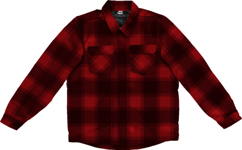 ICON Fallblock CX Flannel™ Jacket - Red - Large 2820-6976