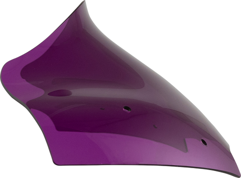 KLOCK WERKS Kolor Flare™ Windshield - 10" - Purple - FLTR KWW-01-0720