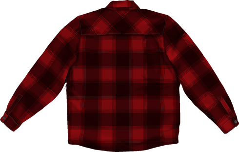 ICON Fallblock CX Flannel™ Jacket - Red - Small 2820-6974