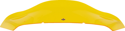 KLOCK WERKS Kolor Flare™ Windshield - 8" - Yellow - FLHX KWW-01-0730