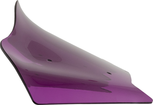 KLOCK WERKS Kolor Flare™ Windshield - 8" - Purple - FLHX KWW-01-0733