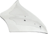 KLOCK WERKS Sport Flare™ Windshield - 10" - Clear - FLTRX KWW-01-0706-C