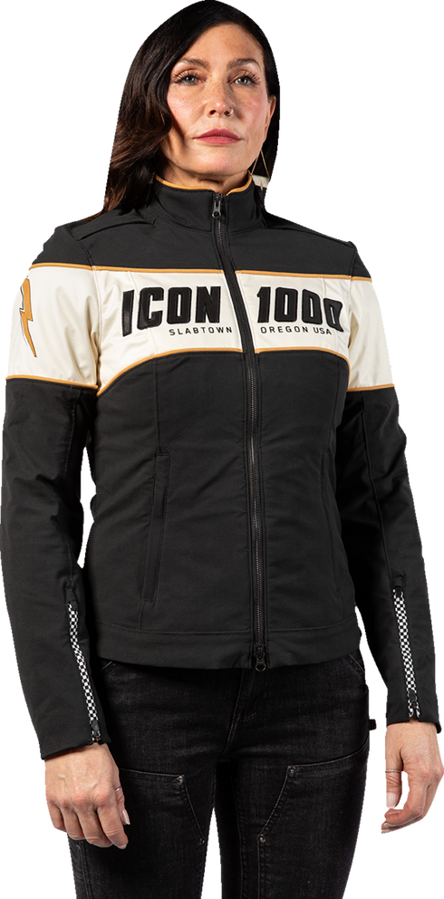 ICON Women's Hella 4™ Jacket - Black - XL 2822-1680