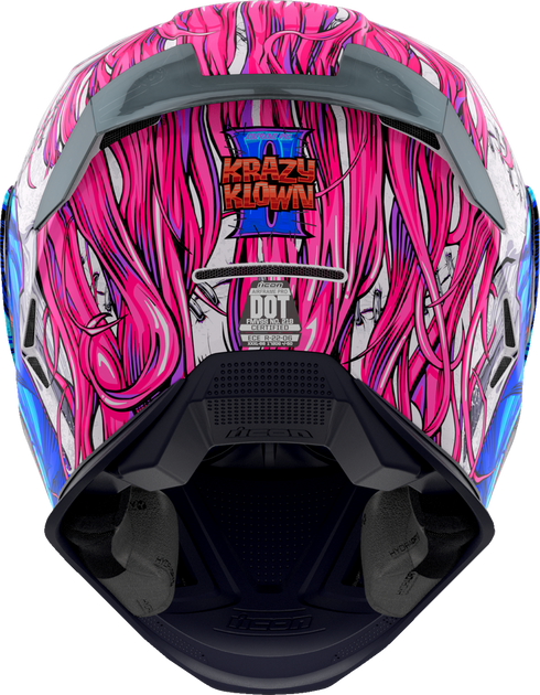 ICON Airframe Pro* Helmet - Krazy Klown 2 - Pink - Large 0101-17677