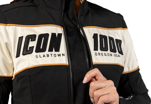 ICON Women's Hella 4™ Jacket - Black - XL 2822-1680