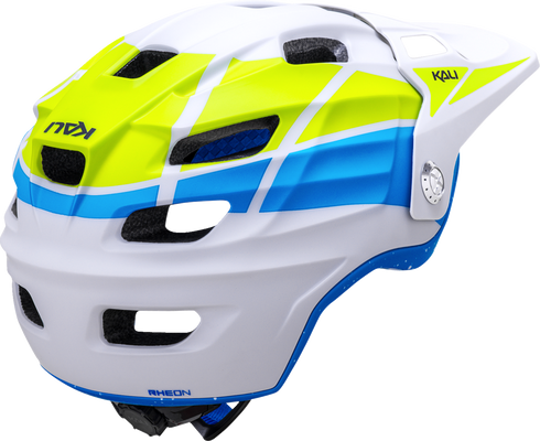 KALI Maya 3.0 Helmet - LTD Race - Matte Gray/Lime/Blue - S/M 0220424316