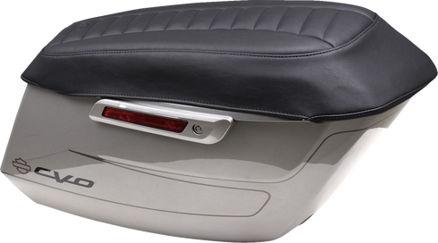 MUSTANG Deluxe Saddlebag Lid Coers - Black - Touring 88404