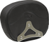 MUSTANG Deluxe Sissy Bar Pad - Black Stitch - FLT/FLH '23-'24 89015