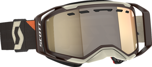 SCOTT Prospect 2.0 SMB Goggle - Beige/Brown - Dual Pane - Light Sensitive - Bronze Chrome Lens 421502-1074245