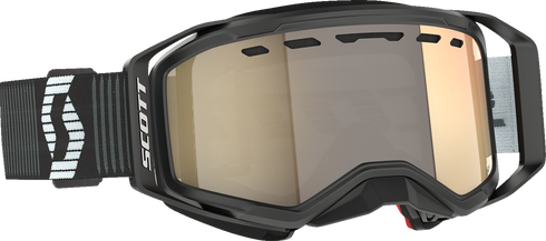 SCOTT Prospect 2.0 SMB Goggle - Black/White - Dual Pane - Light Sensitive - Bronze Chrome Lens 421502-1007245