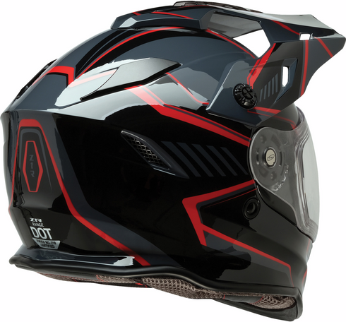 Z1R Range 2.0 Helmet - Voyager - Black/Red - 2XL 0140-0355