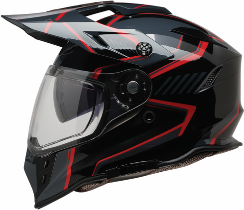 Z1R Range 2.0 Helmet - Voyager - Black/Red - Medium 0140-0352