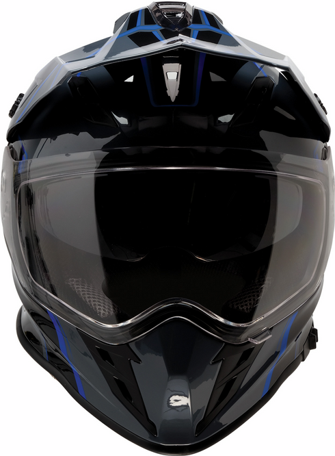 Z1R Range 2.0 Helmet - Voyager - Black/Blue - Large 0140-0365