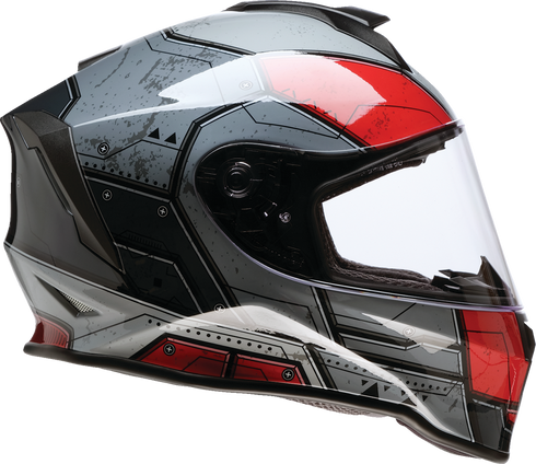 Z1R Youth Warrant 2.0 Helmet - Sentinel - Black/Red - Medium 0102-0290