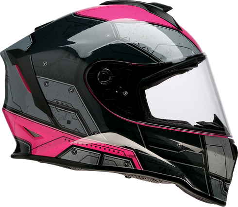 Z1R Youth Warrant 2.0 Helmet - Sentinel - Black/Pink - Small 0102-0295