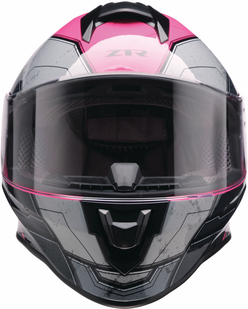 Z1R Youth Warrant 2.0 Helmet - Sentinel - Black/Pink - Large 0102-0297