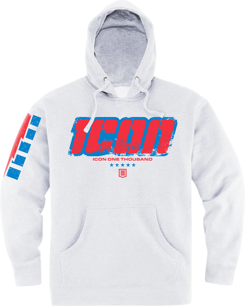 ICON Intercept 84™ Hoodie - White - Medium 3050-6938