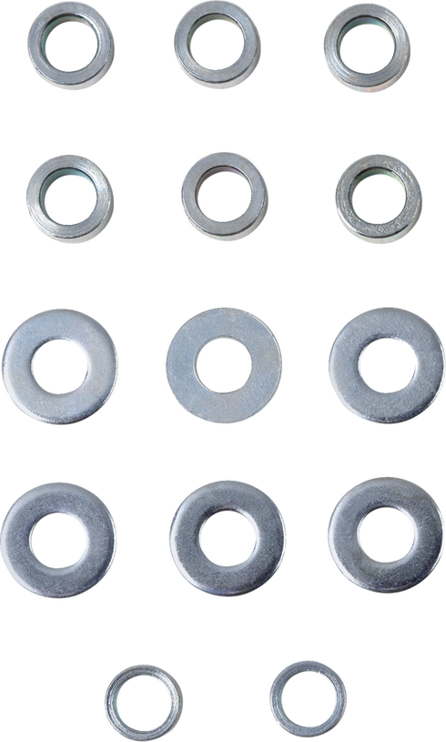 UFO Fork Tube Protectors - White KA04763#280