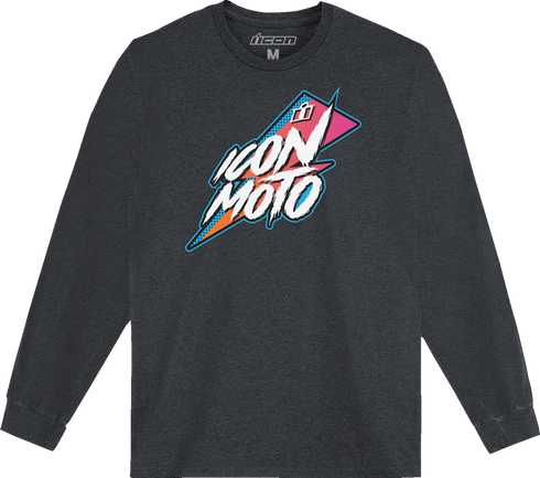 ICON Rad Dawn™ Long-Sleeve T-Shirt - Heather Charcoal - Large 3030-24364